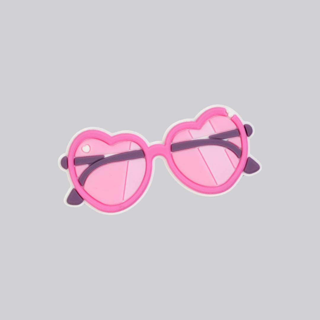 Pink Heart Sunglasses Pixos™ Charm