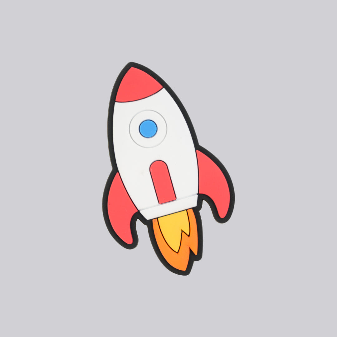 Rocket Ship Pixos™ Charm